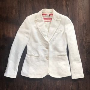 J. CREW Campbell Blazer in Ivory